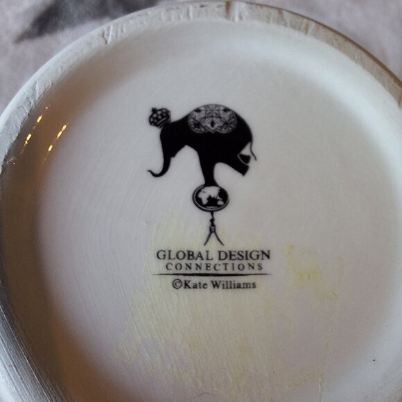 Global‎ Design Connections Mug Polka Dots Penguin Kate Williams Coffee Tea - Picture 6 of 7